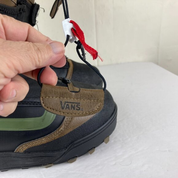 VANS Mens sz 10 Verse Dual BOA V3 Ultracush Black & Brown Snowboarding Boots - Picture 2 of 11